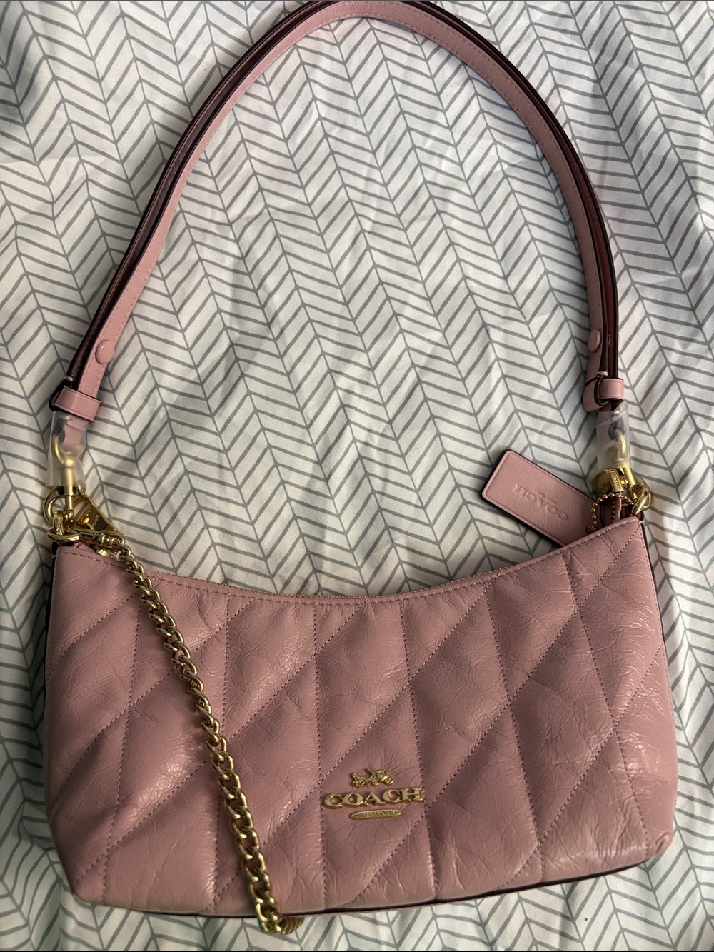 Coach Outlet Caitlin Carnation pink NWOT